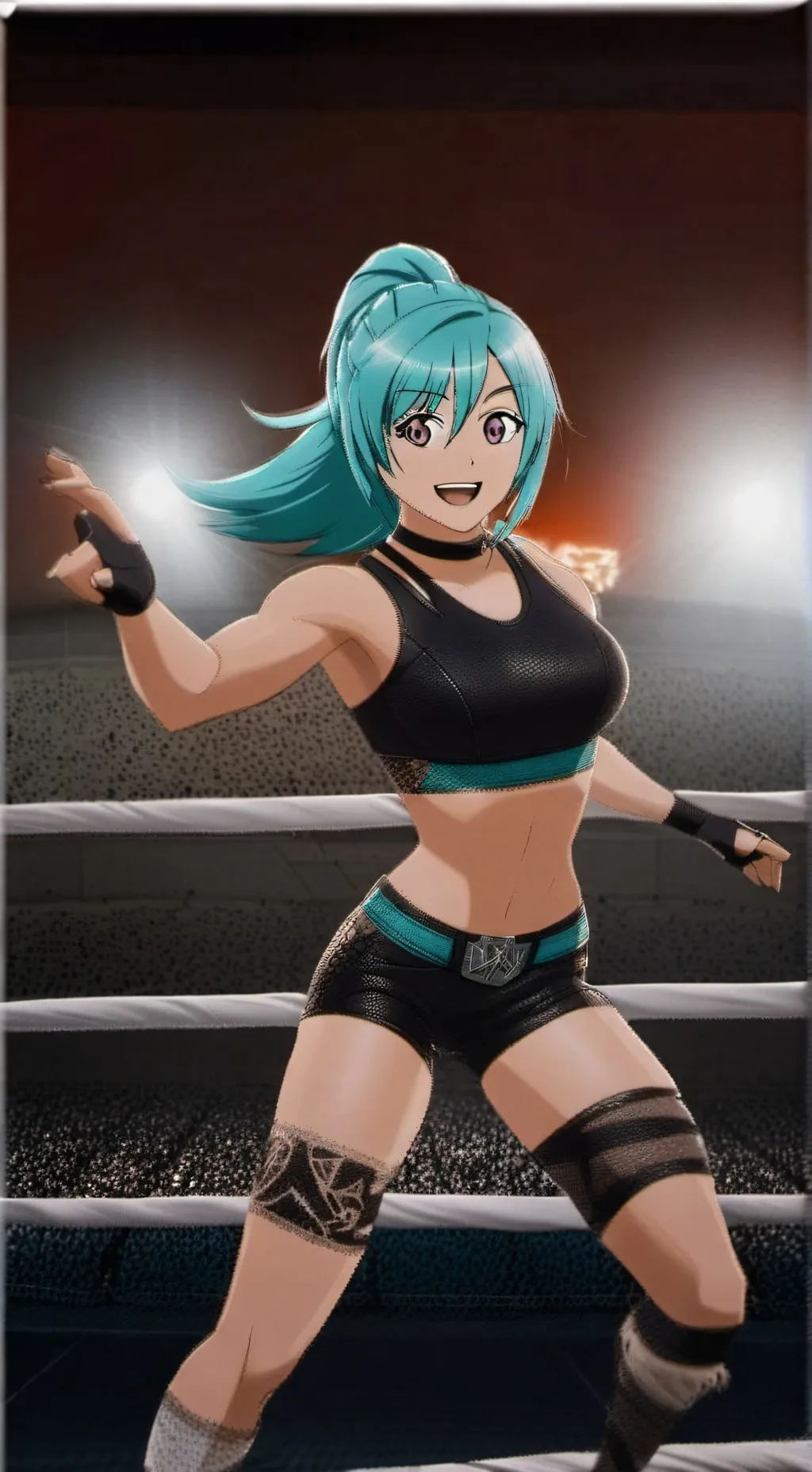 ai character: Mikiu background