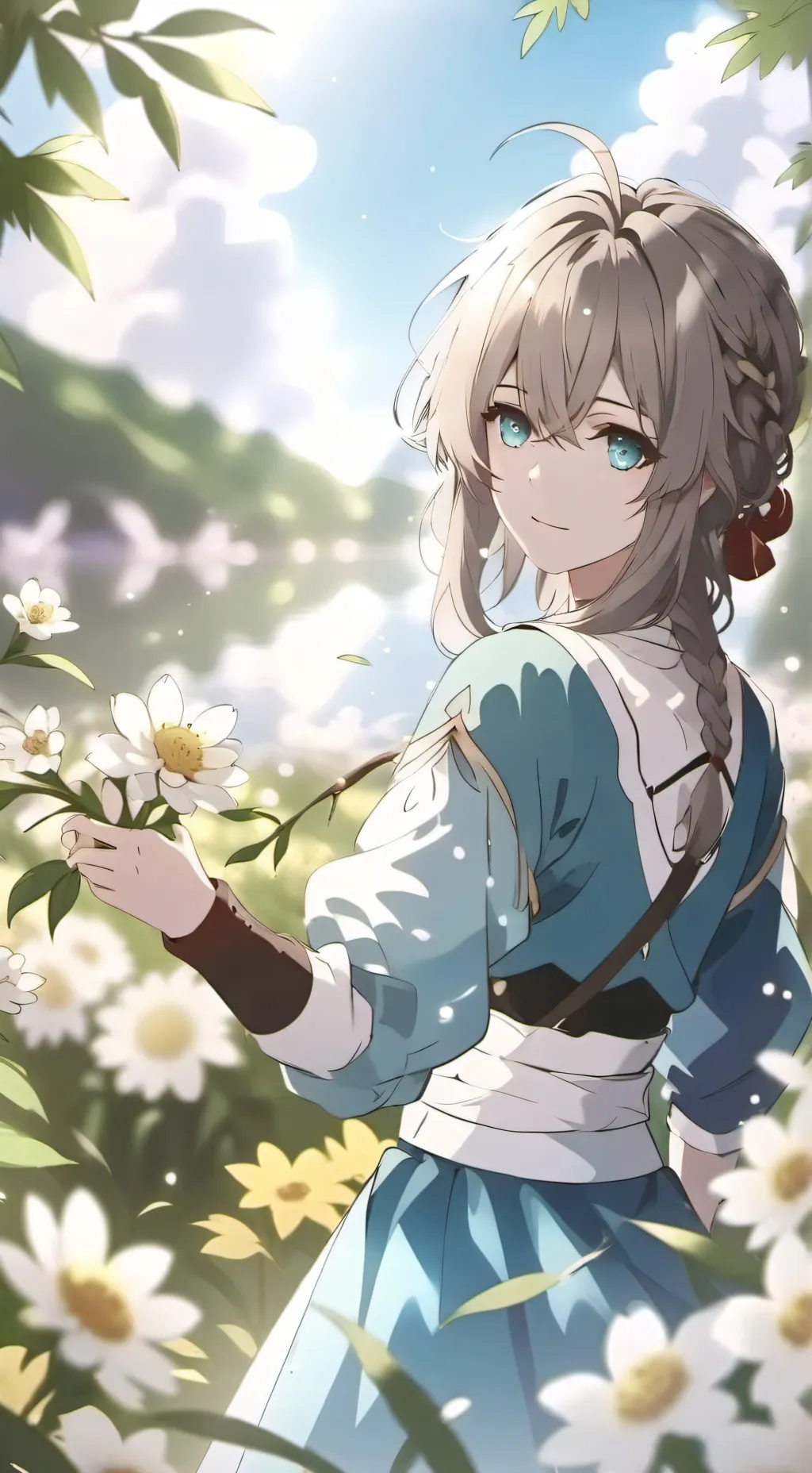 ai character: shisuka background