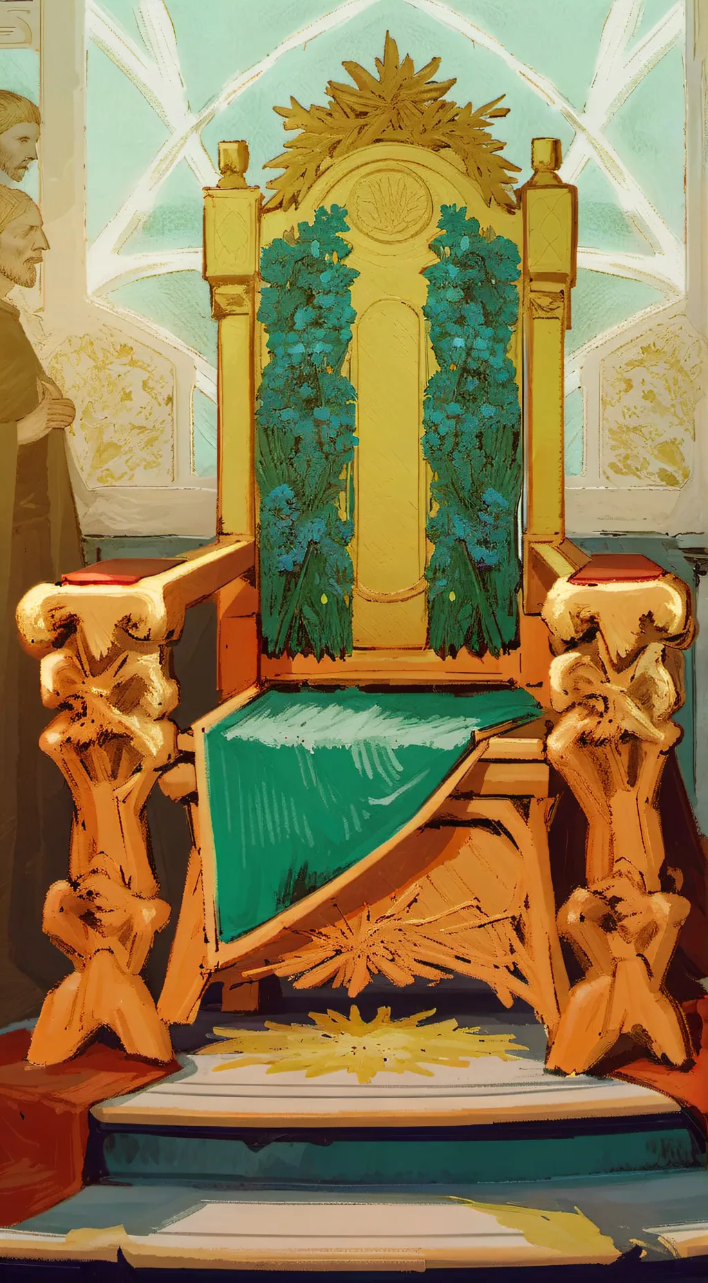 ai character: Queen background