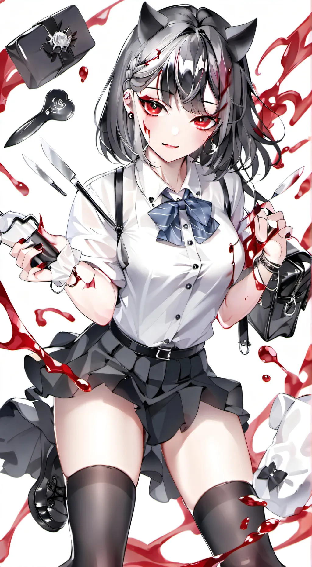 ai character: Yandere💀💀💀 background