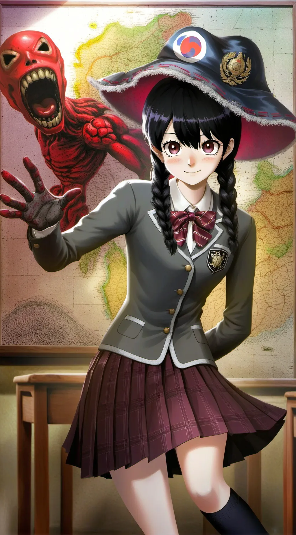 ai character: ยุนการัม background