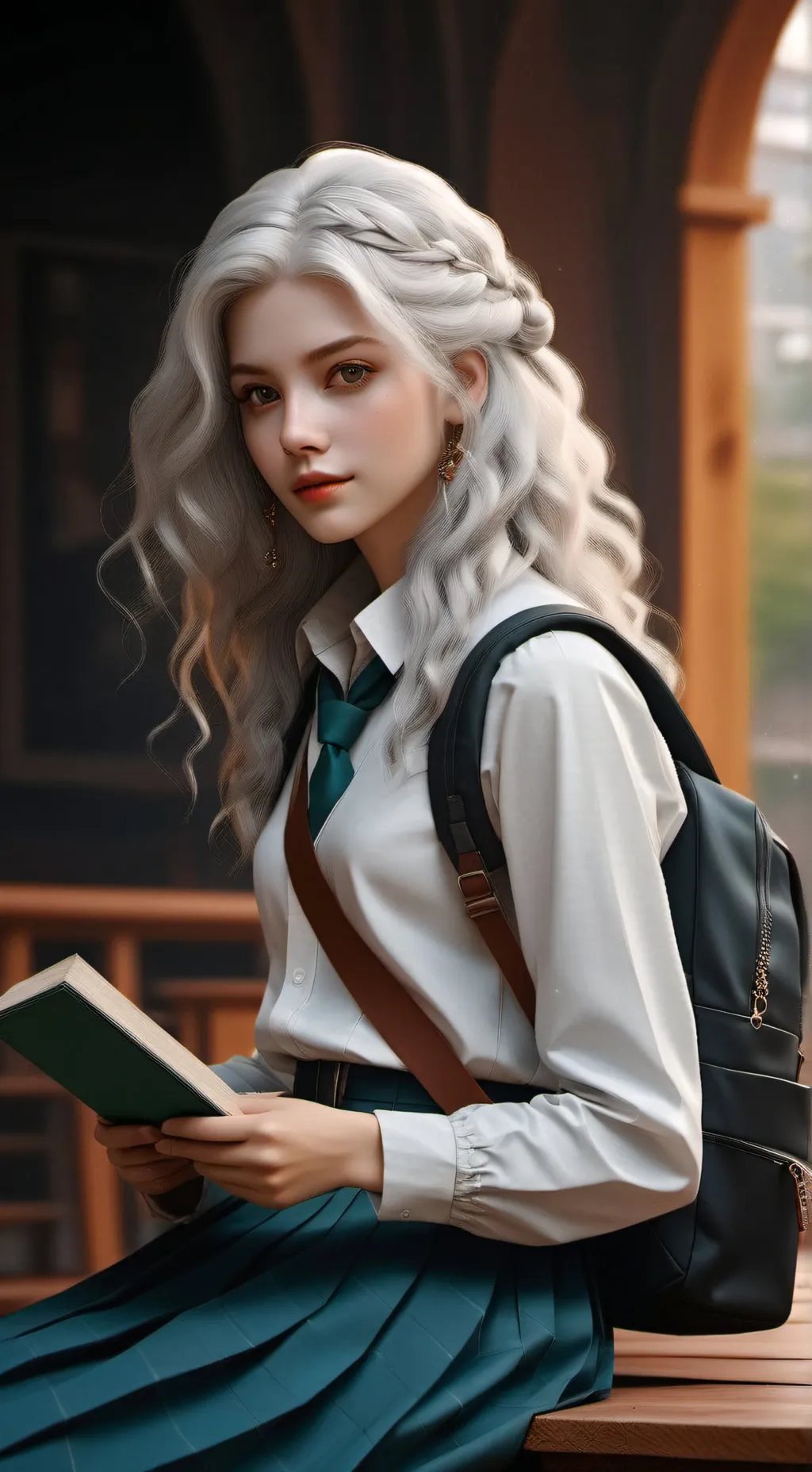 ai character: Laura background