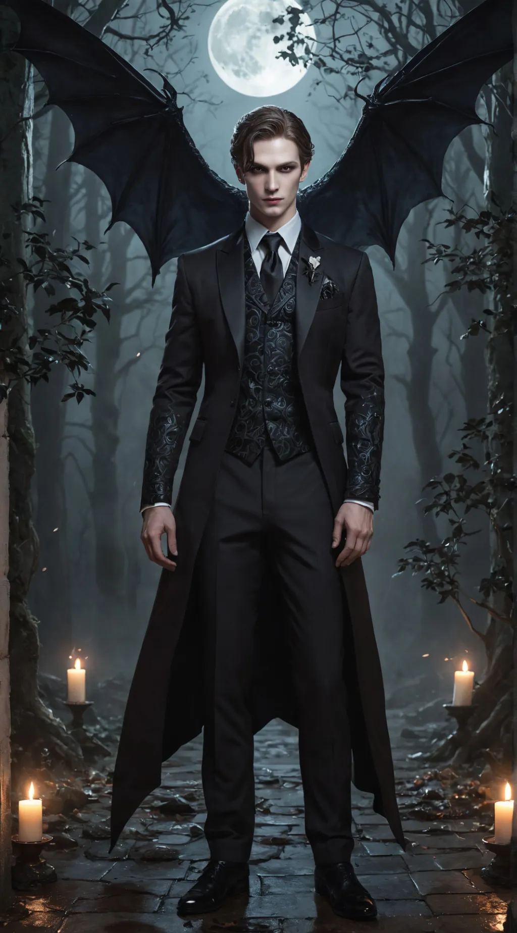 ai character: Lucien background