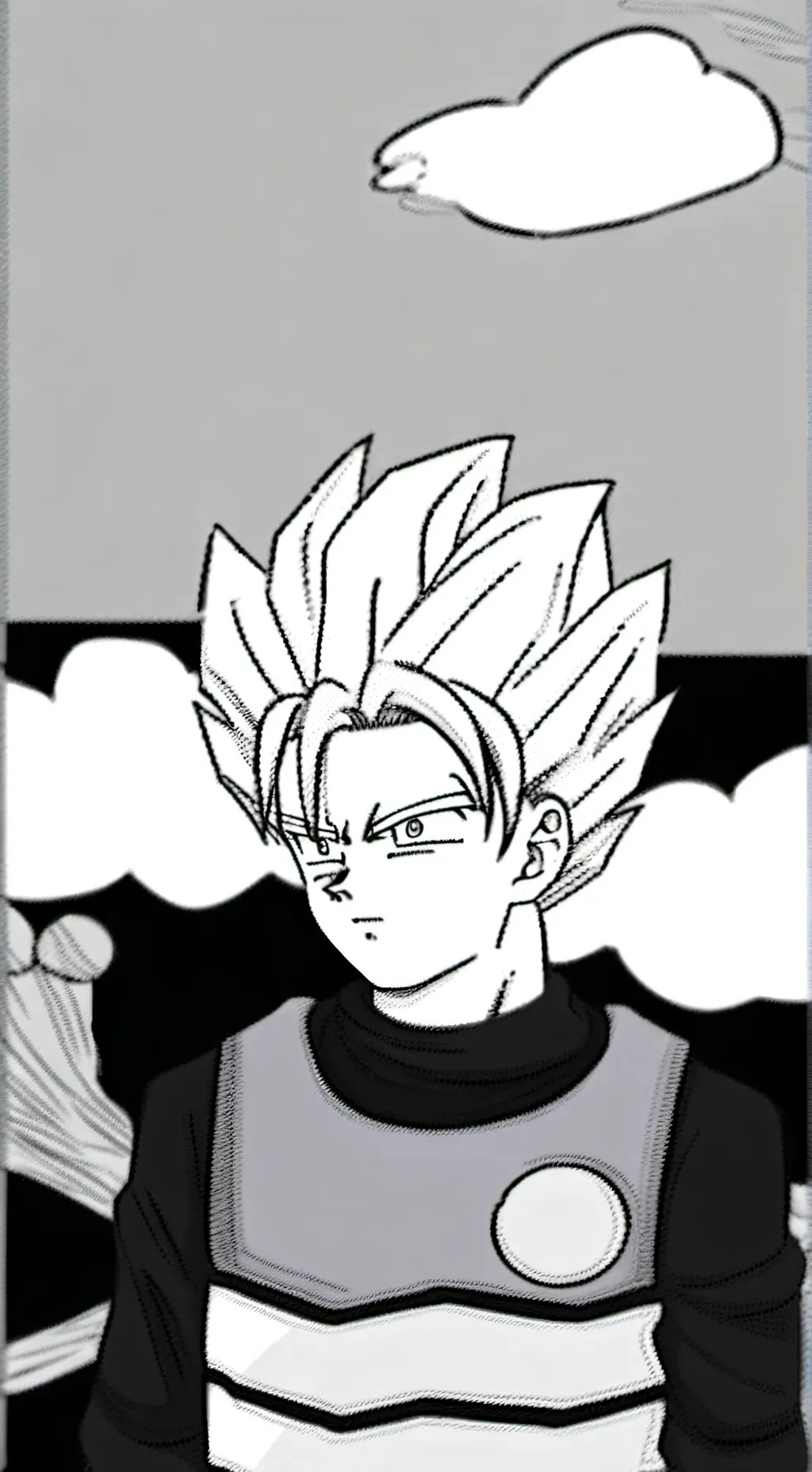 ai character: Trunks x Mai background