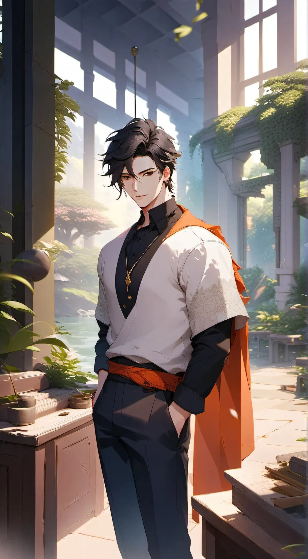 ai character: Scott background
