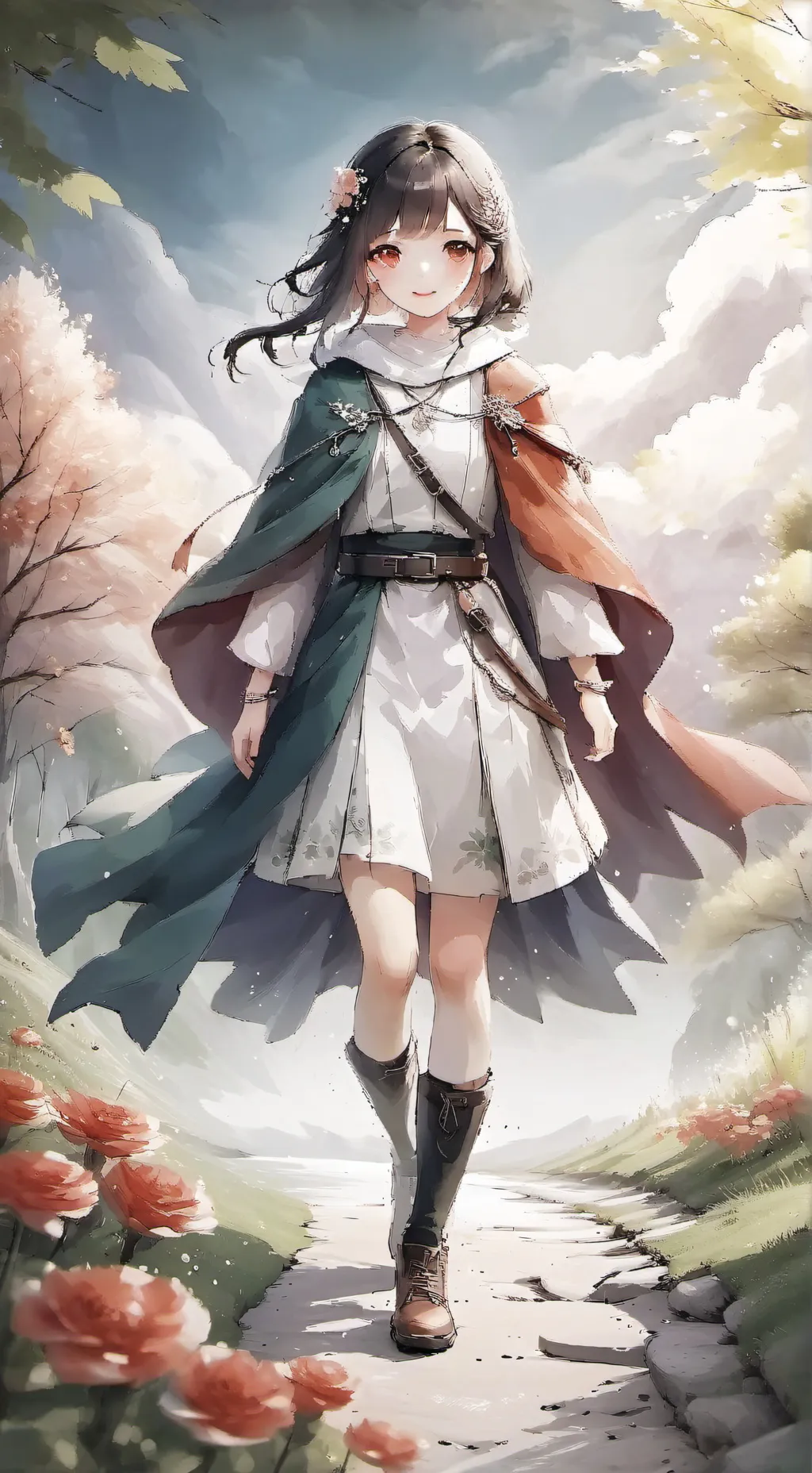 ai character: Nataly  background