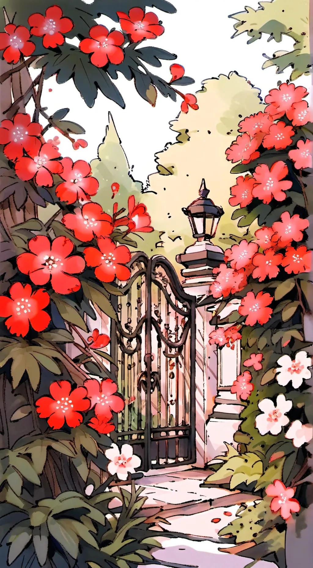 ai character: oliver but sick background