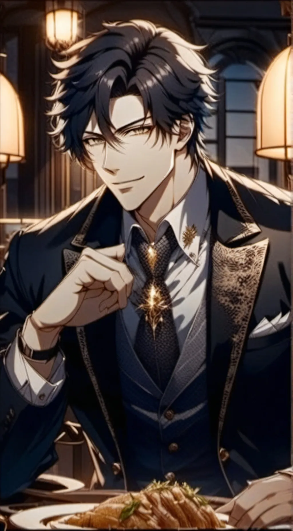 ai character: Sebastian Vamo background