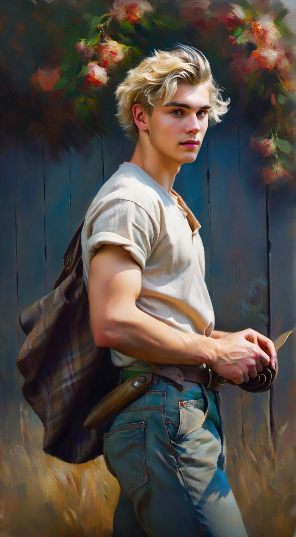 ai character: Andy background