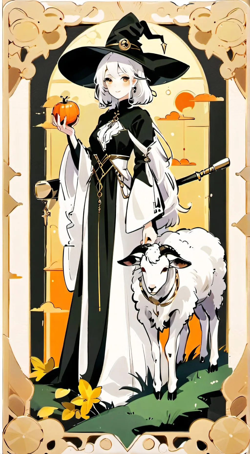 ai character: Olwyna background