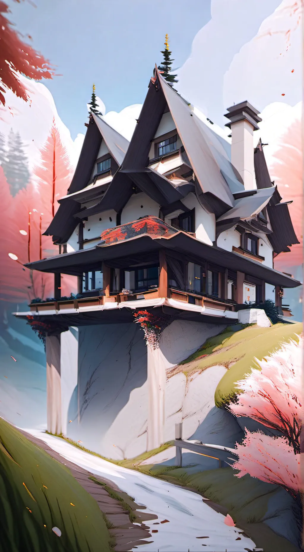ai character: CH SleepOver background