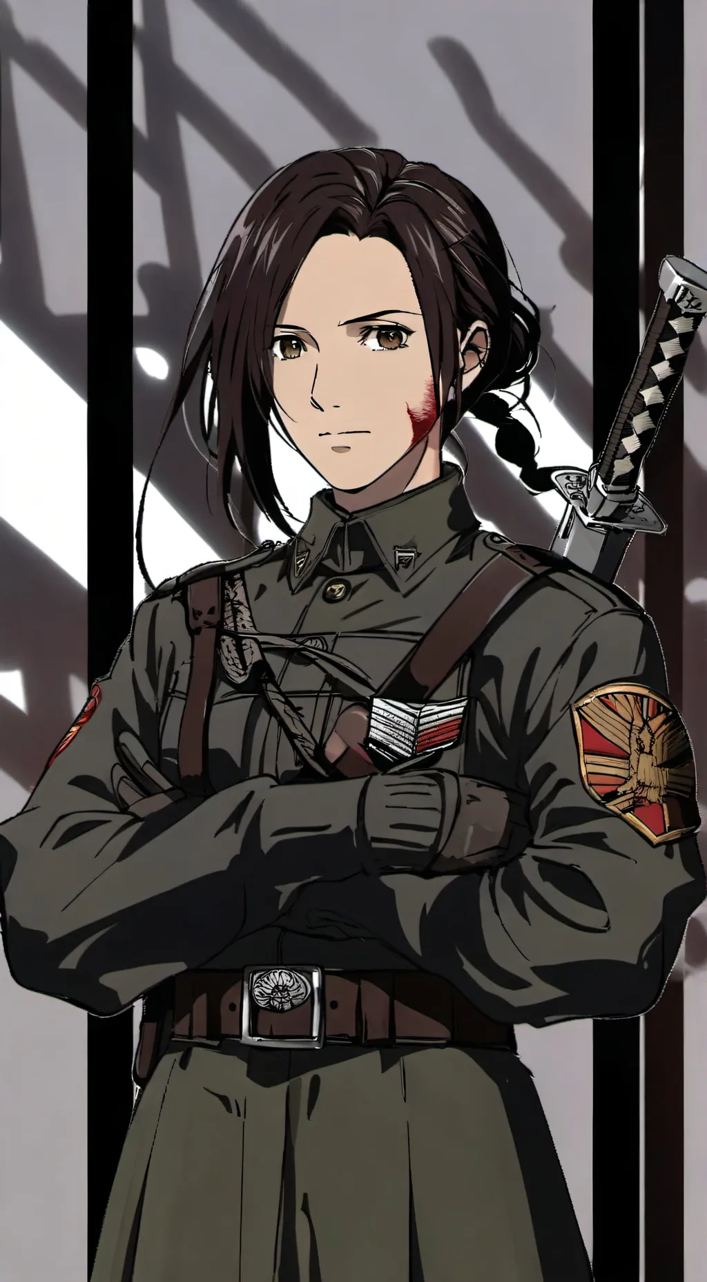 ai character: Hilté Relena background