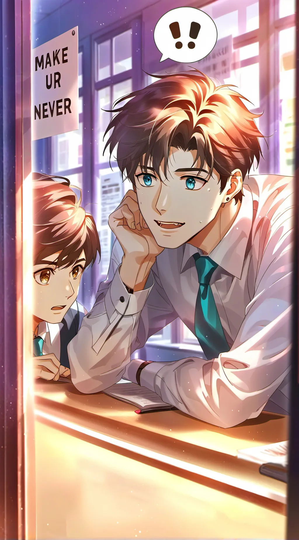 ai character: Charming Rival background