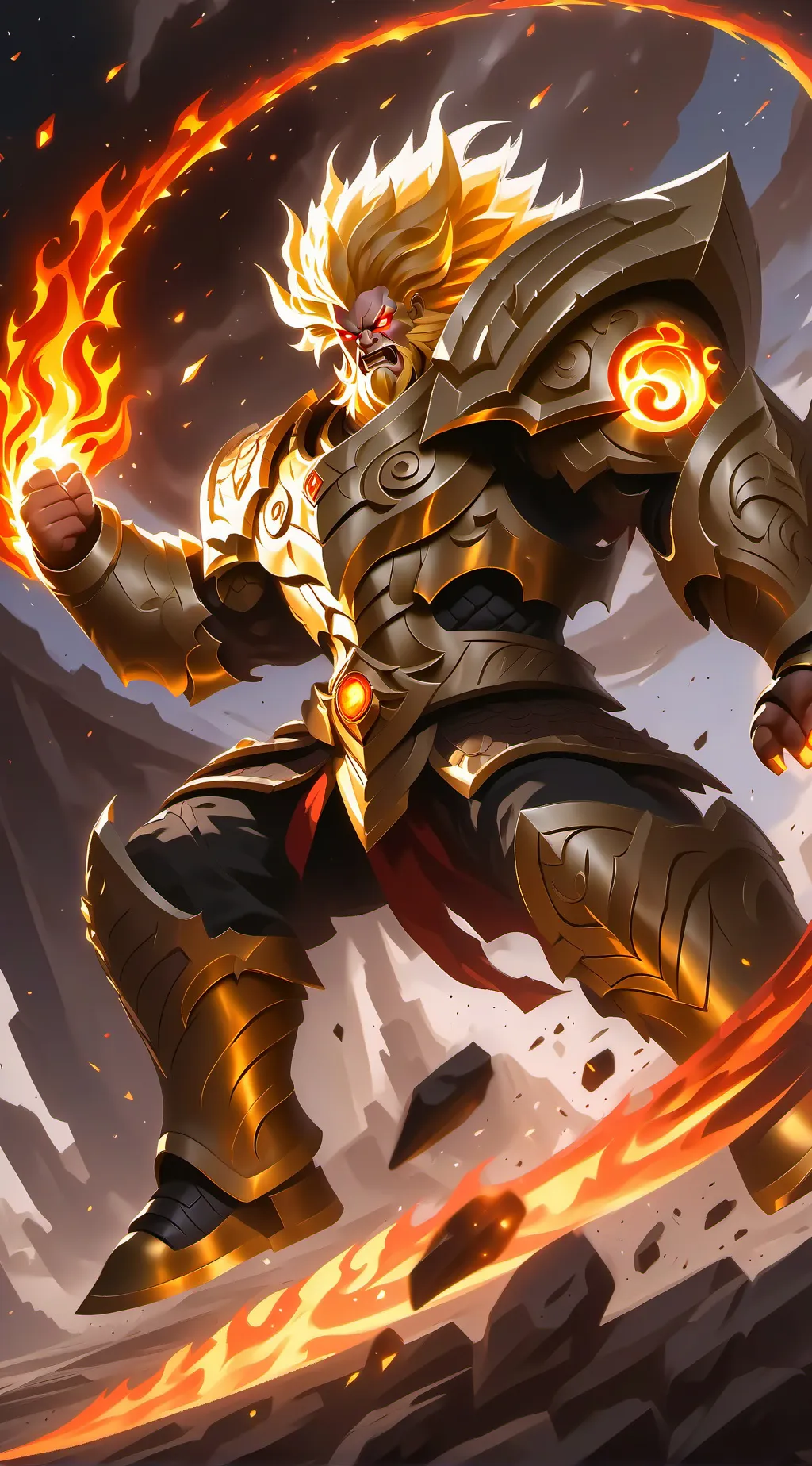 ai character: kael background