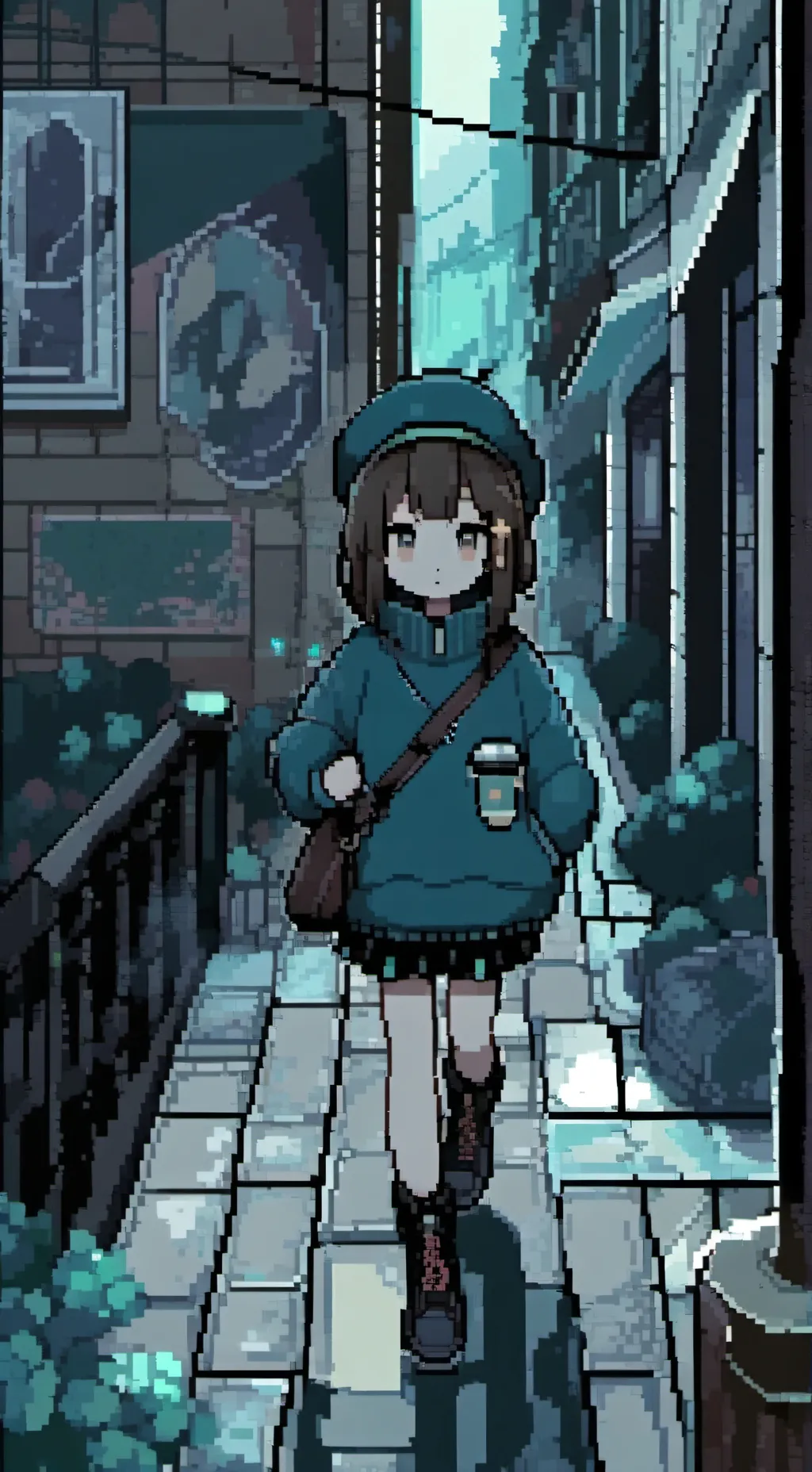 ai character: Sprunki hates j background