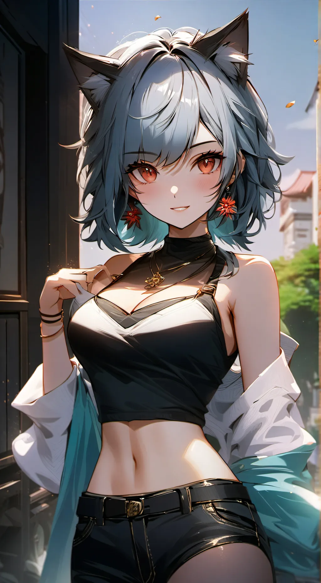 ai character: Aki background