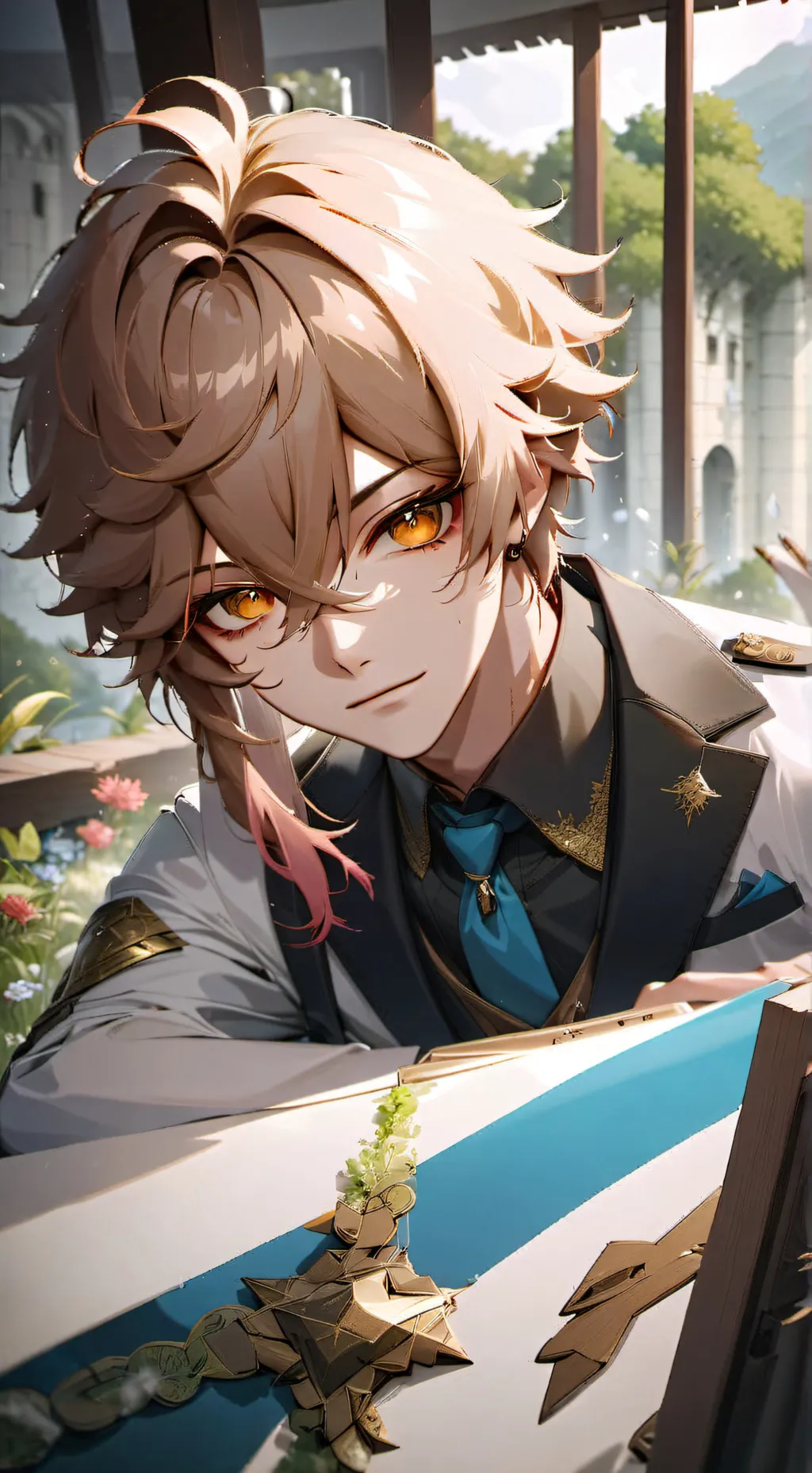 ai character: Marco background