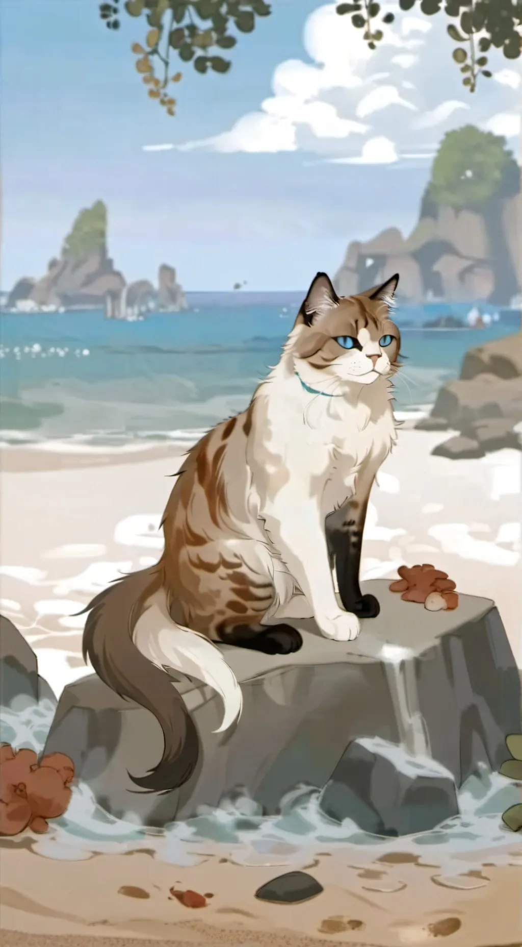 ai character: SharpSpirit background