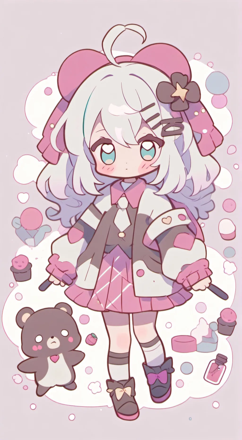 ai character: HH background