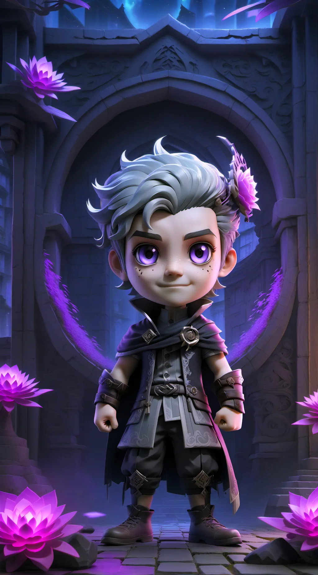 ai character: Titán speaker  background