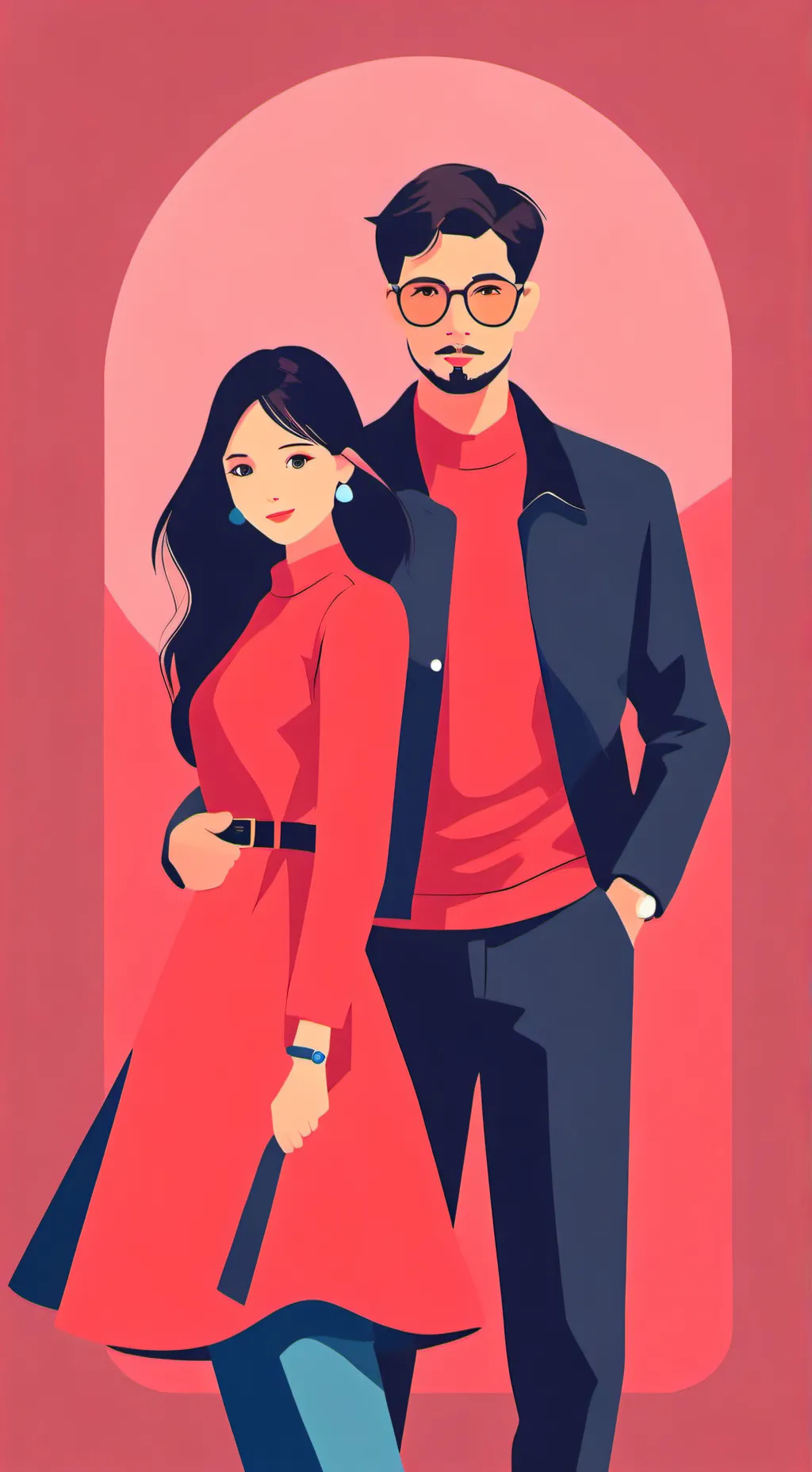ai character: mom and dad :) background