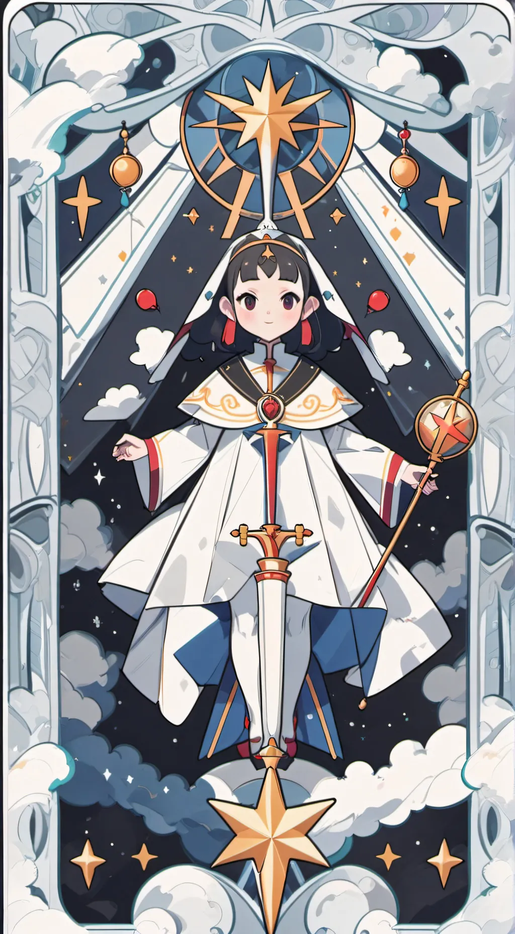 ai character: Country Gacha life background