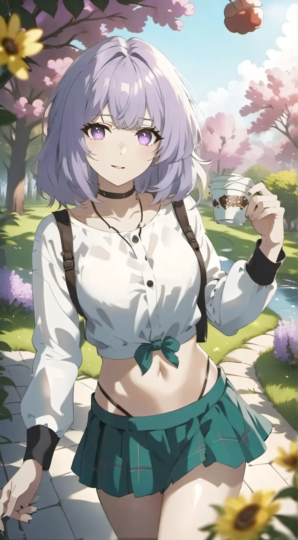 ai character: amy background