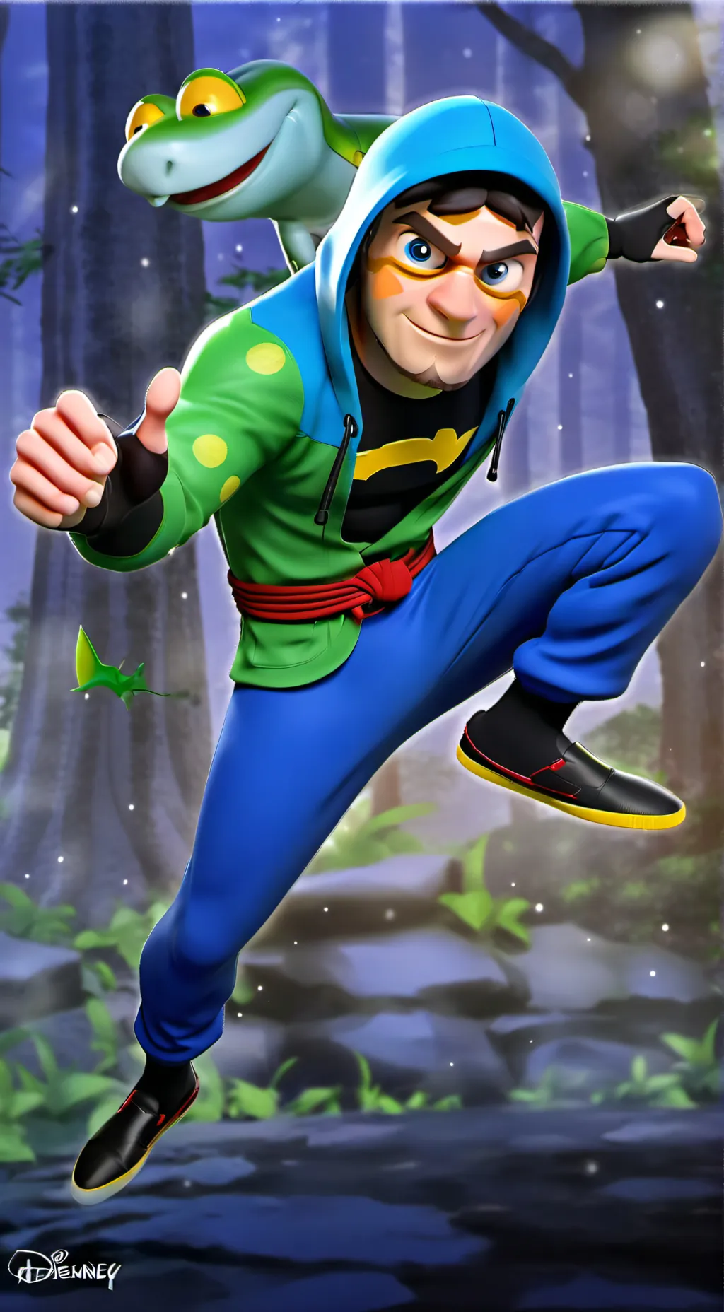 ai character: TheSlimeNinja  background