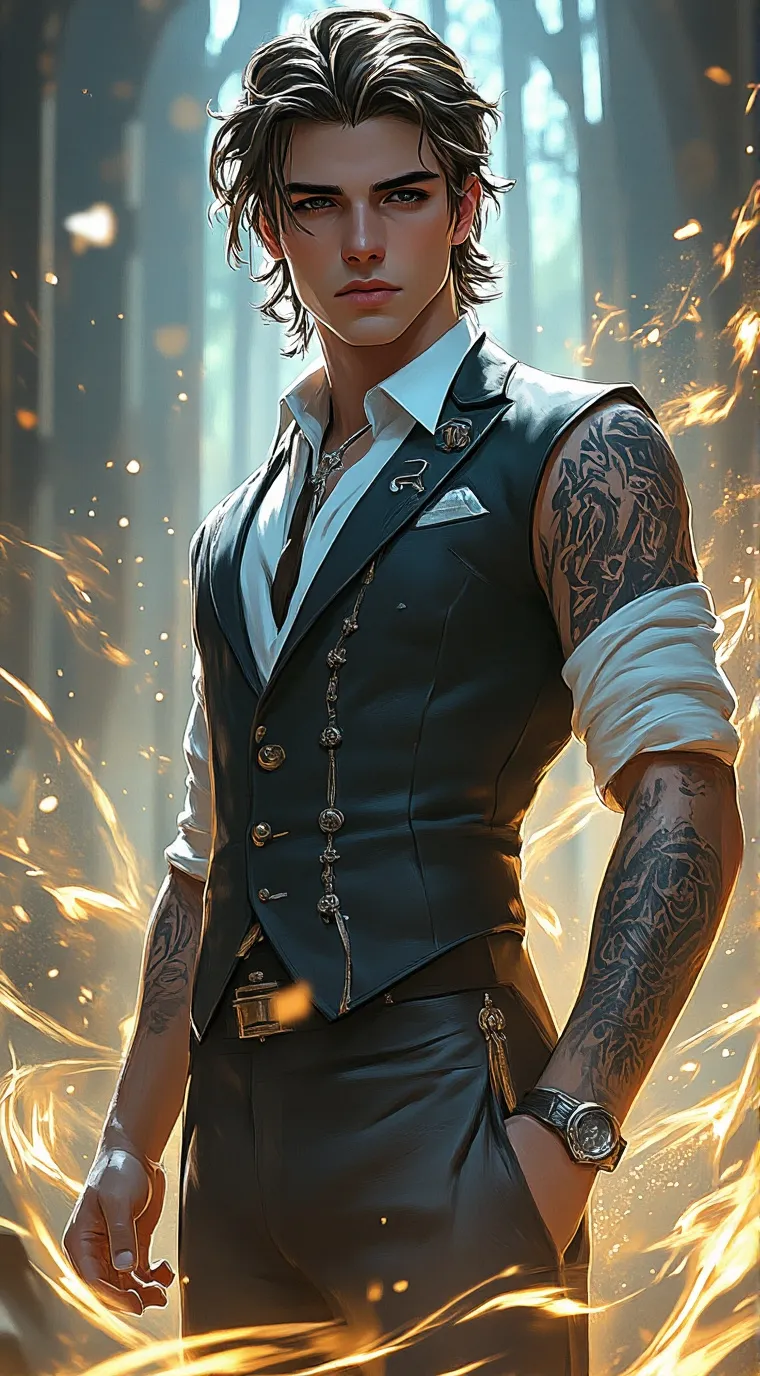 ai character: Marco background