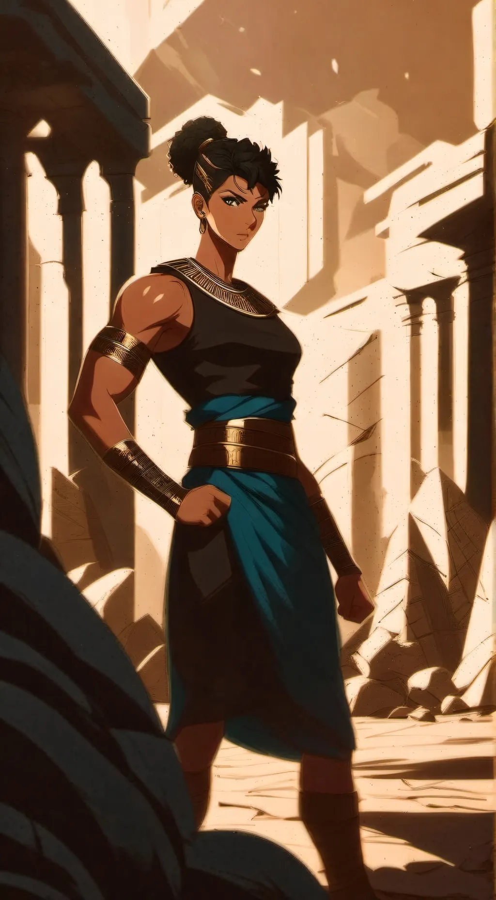 ai character: Kathleen Amiro background