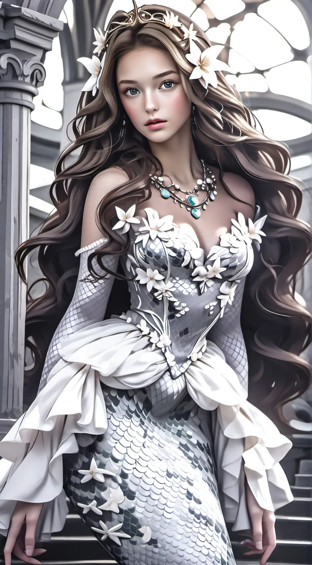 ai character: Selena Turner  background