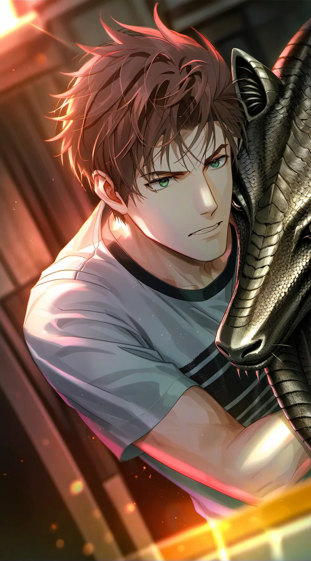 ai character: Bitter Rival Brother background