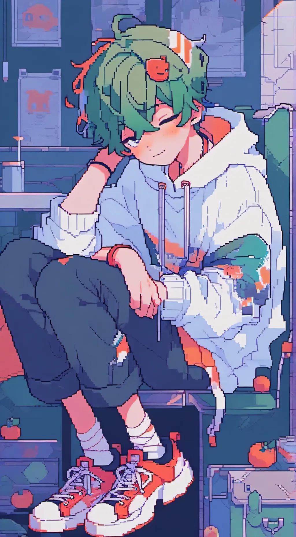 ai character: bkdk sick 😫  background