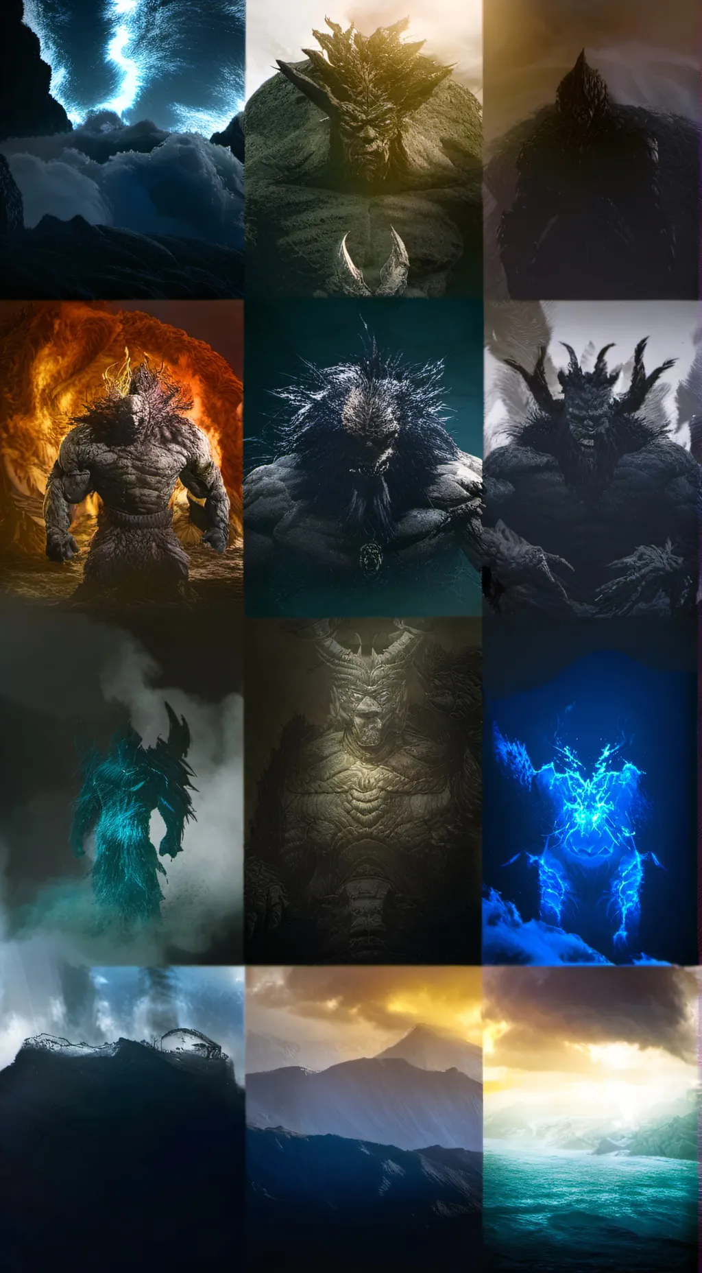 ai character: Shikigris/Kaijus background