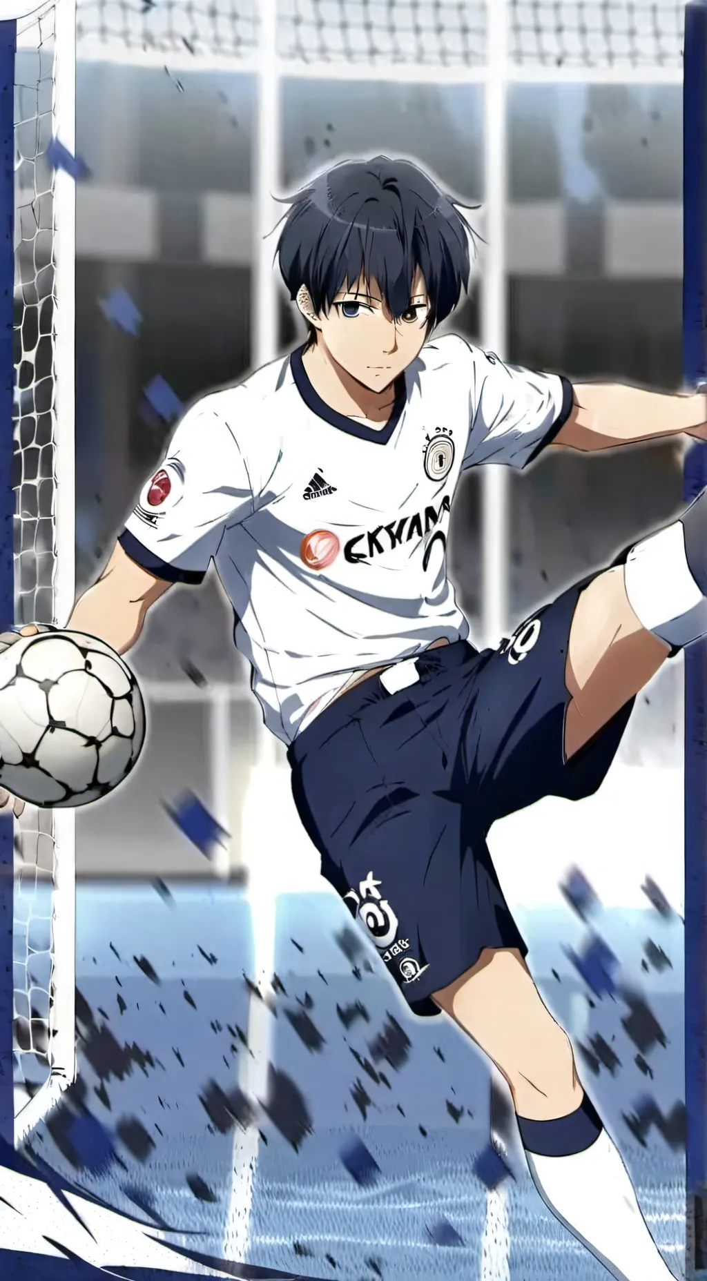 ai character: Isagi Yoichi background