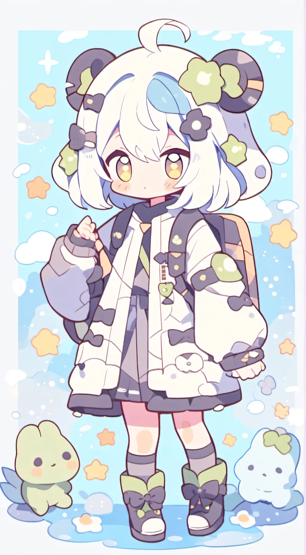 ai character: Evelyn background