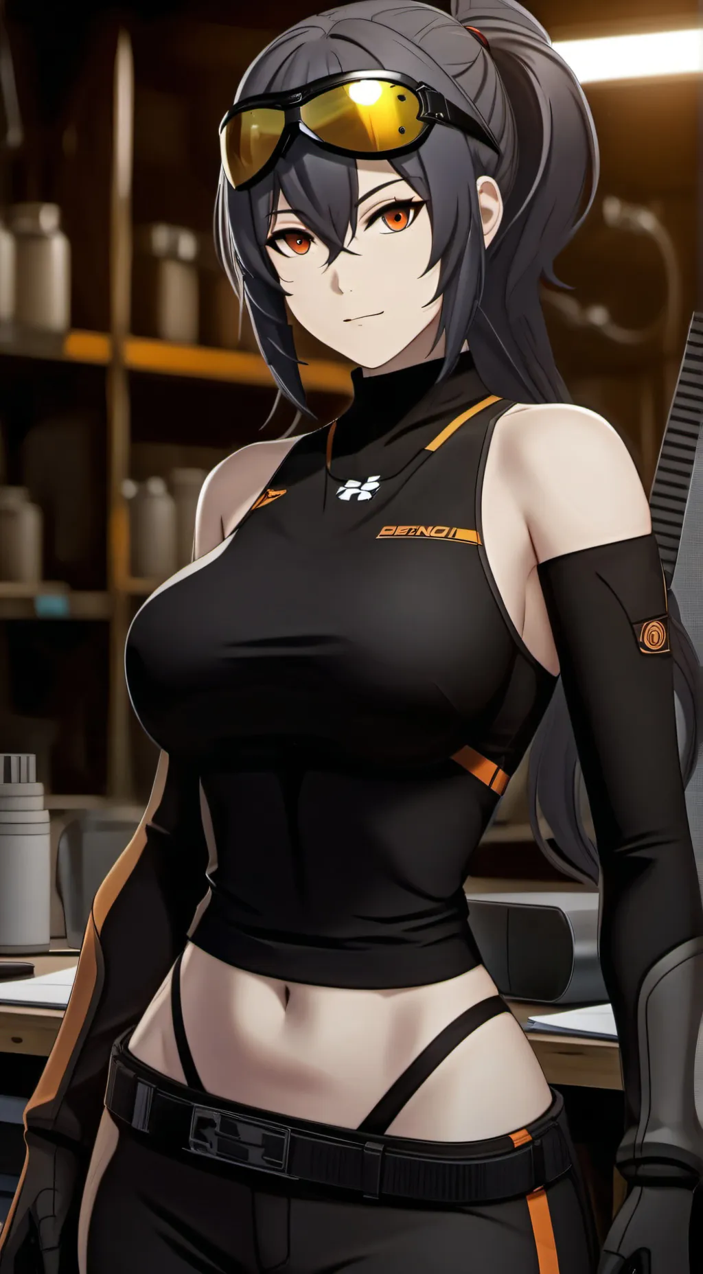 ai character: Grace background