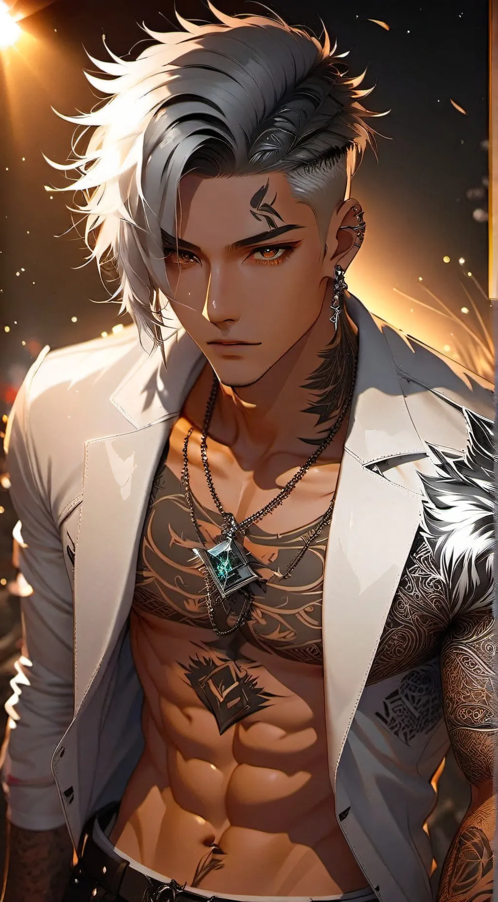 ai character: Neo Carter background