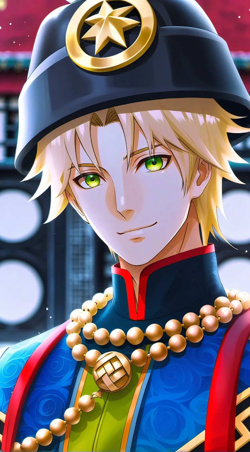 ai character: Minato Namikaze background