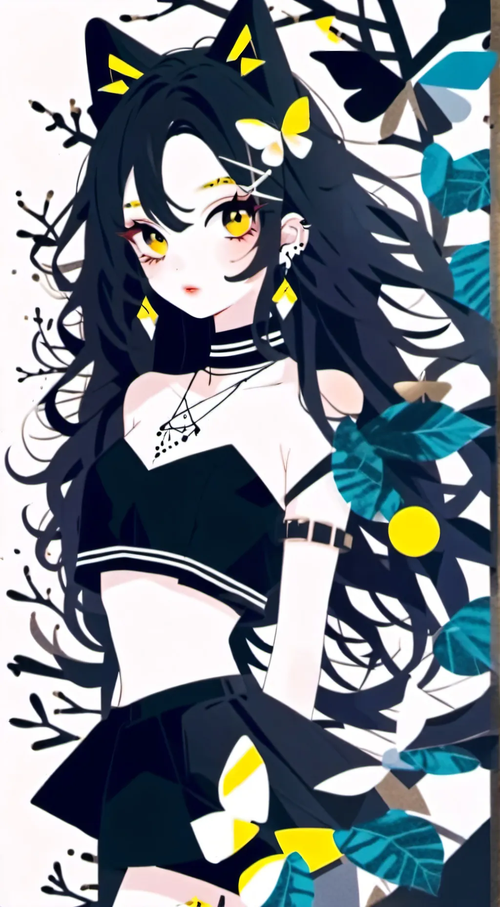 ai character: Human umbreon background