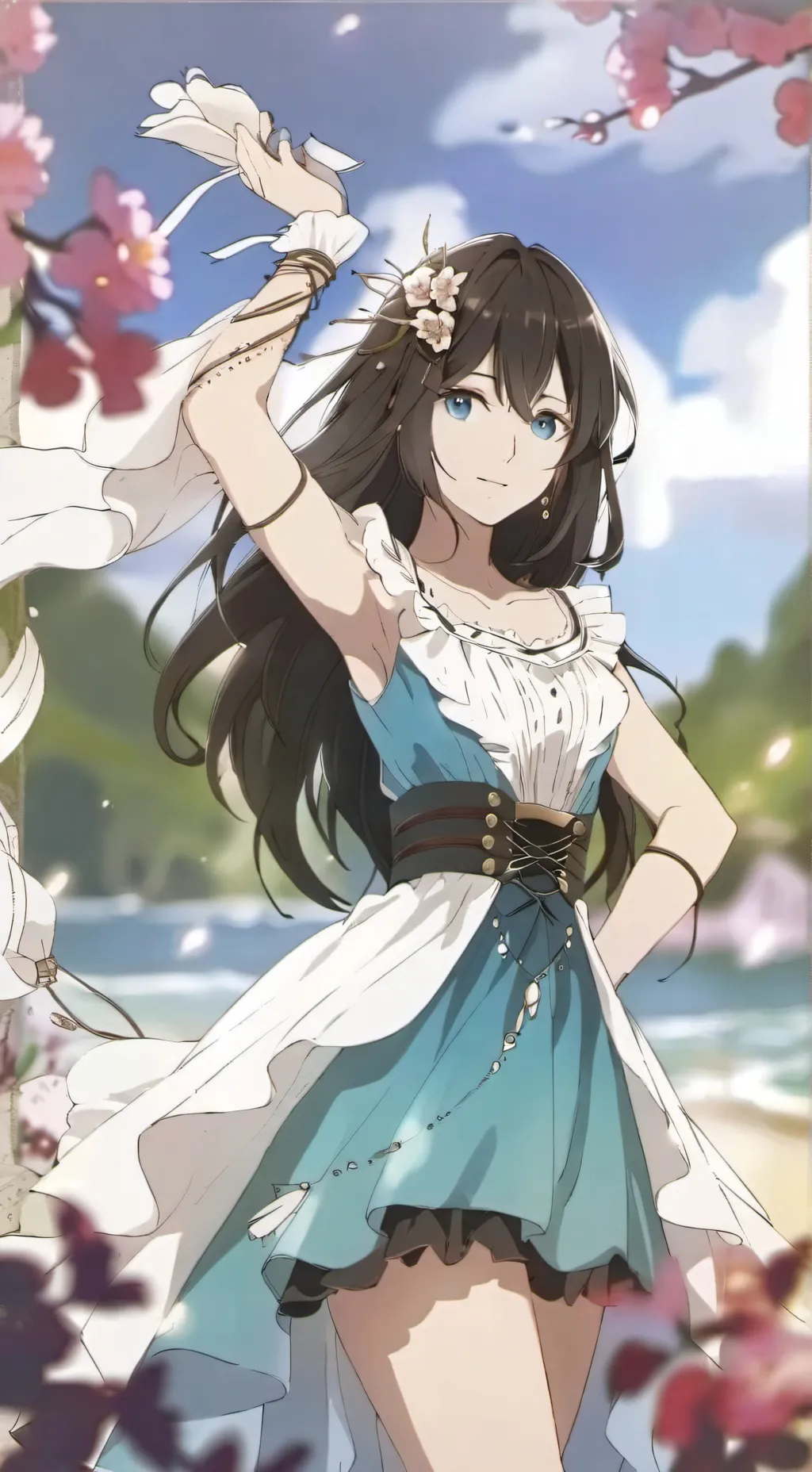 ai character: Angelina background