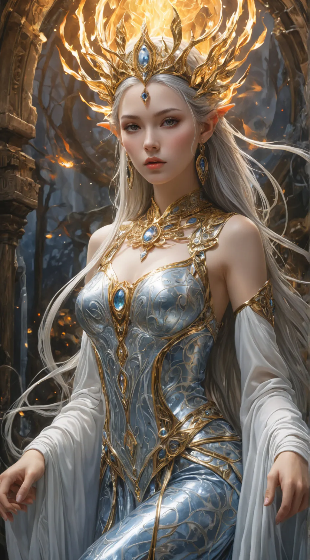 ai character: Elaris background