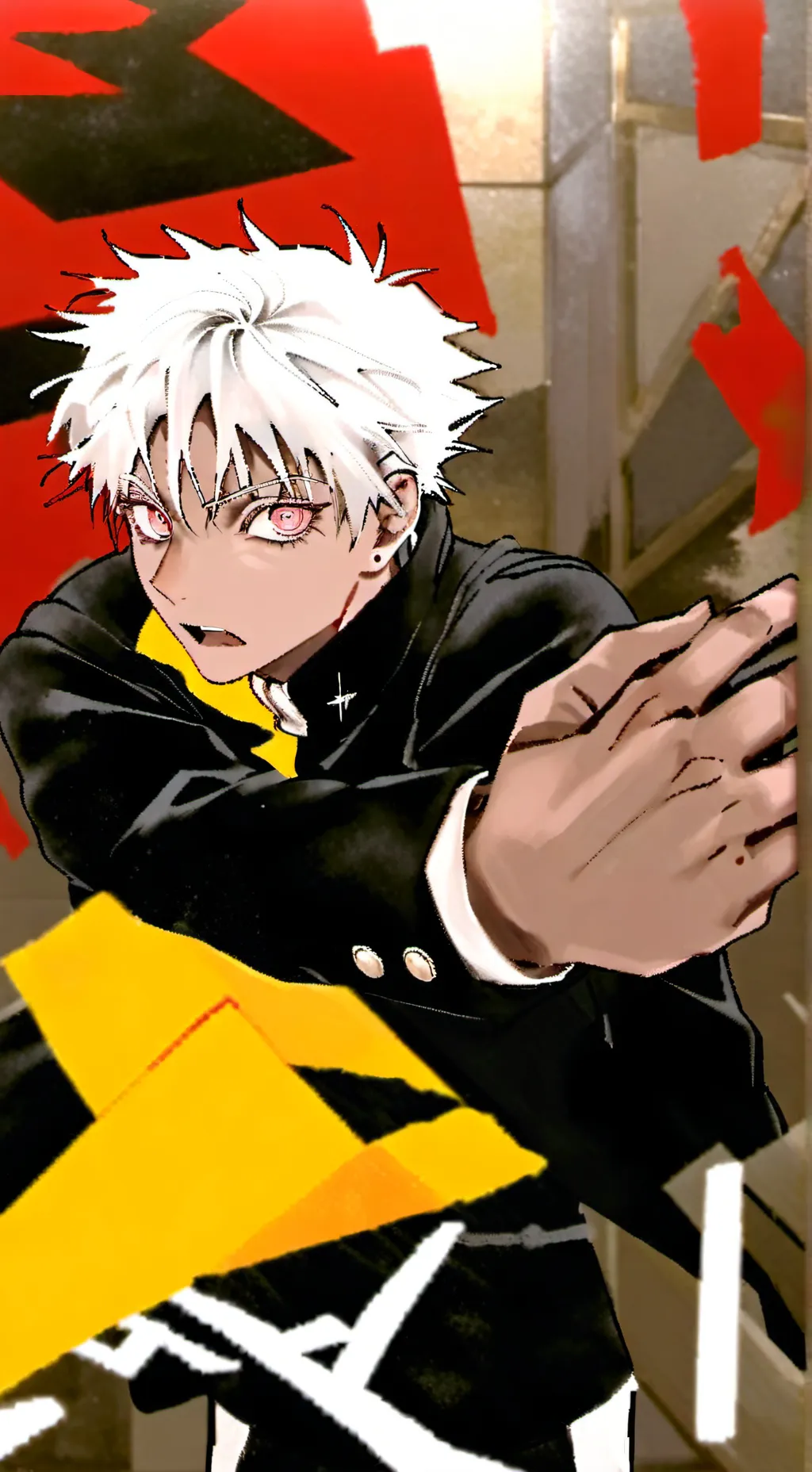 ai character: gojo background