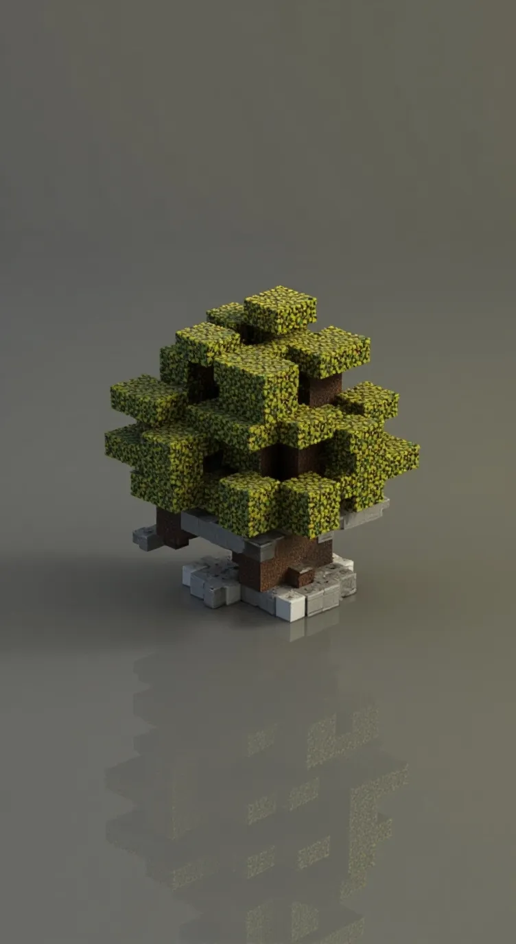 ai character: Minecraft  background