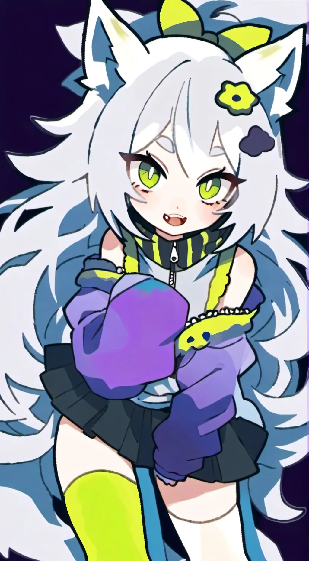 ai character: Roxanne wolf background