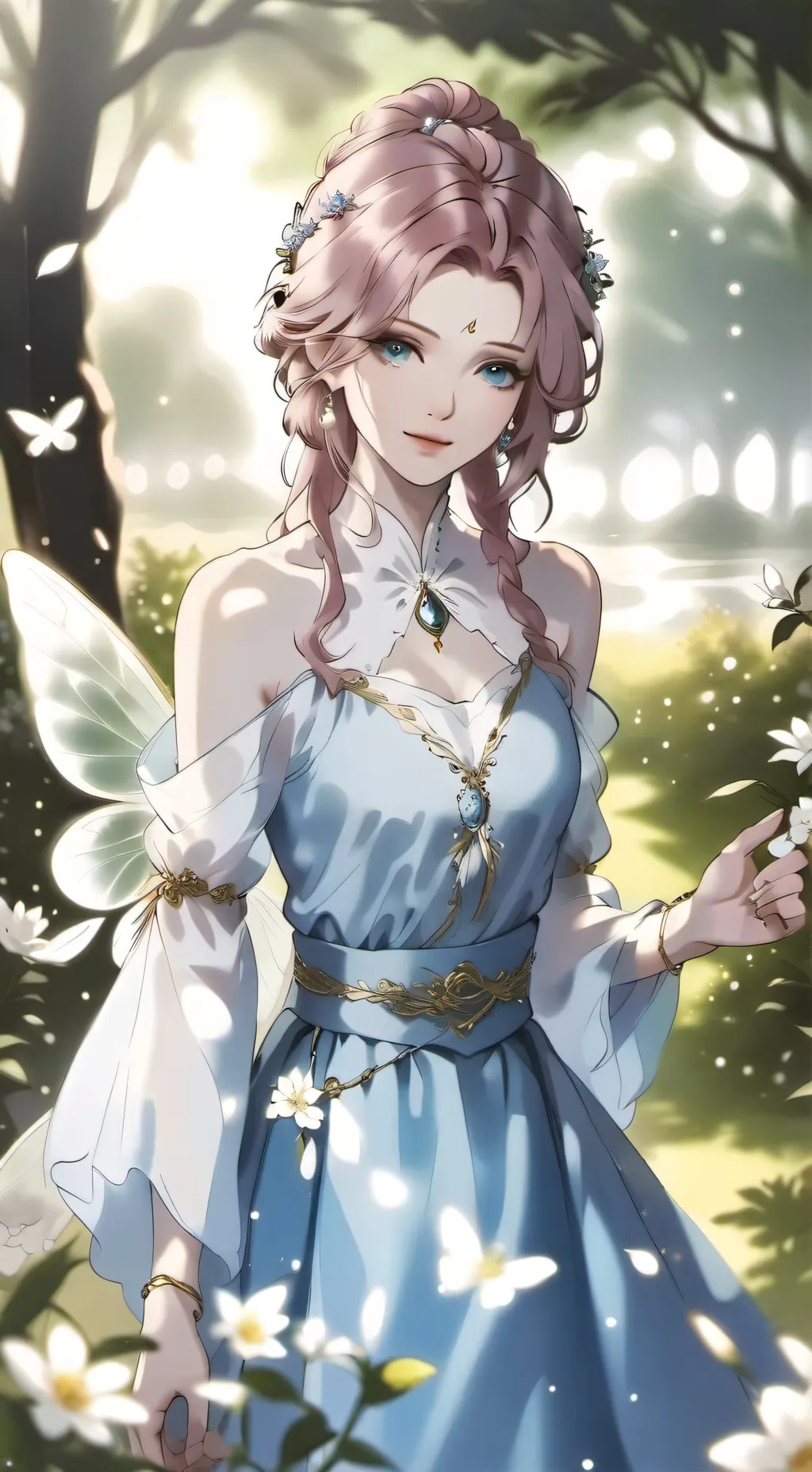 ai character: Fairy Emily background