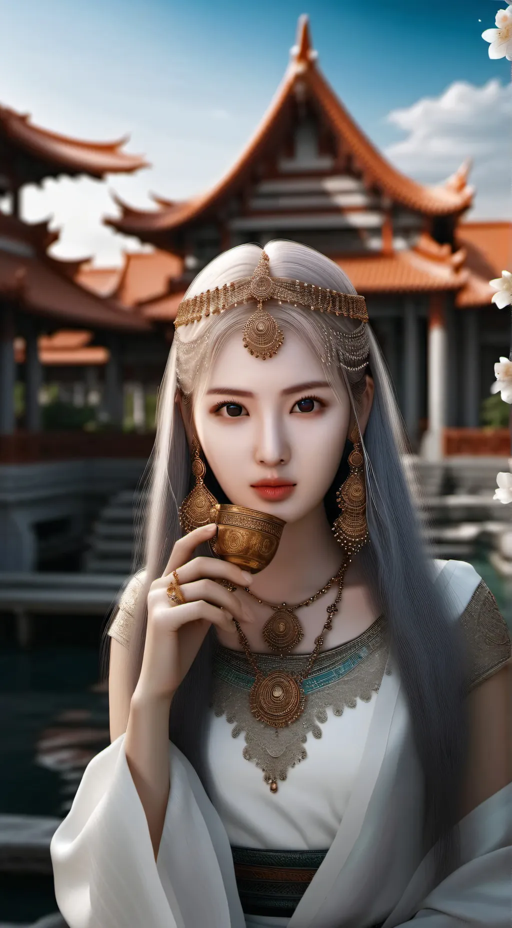 ai character: Rami (BABYMONSTER) background
