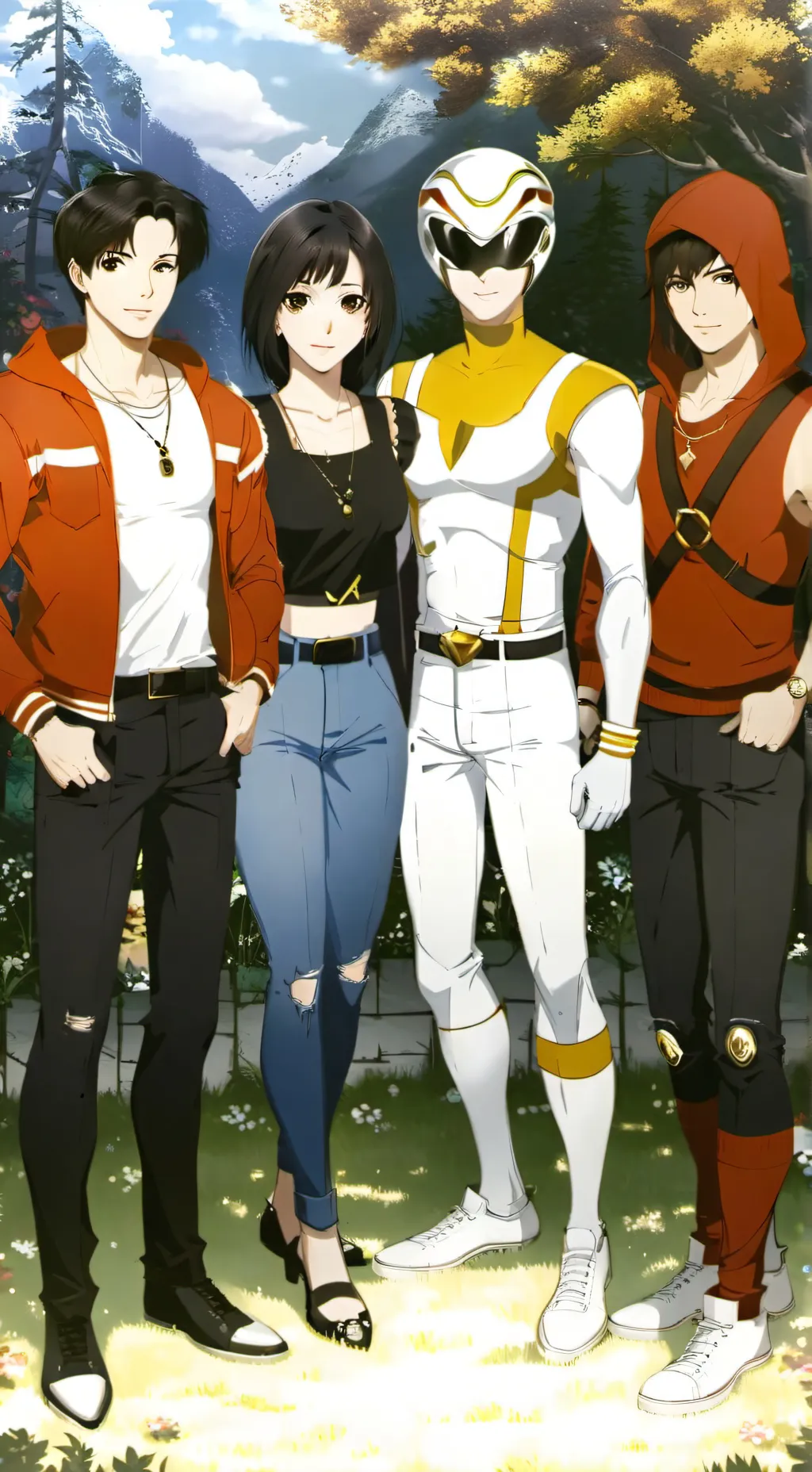 ai character: Rocky x Chloe  background