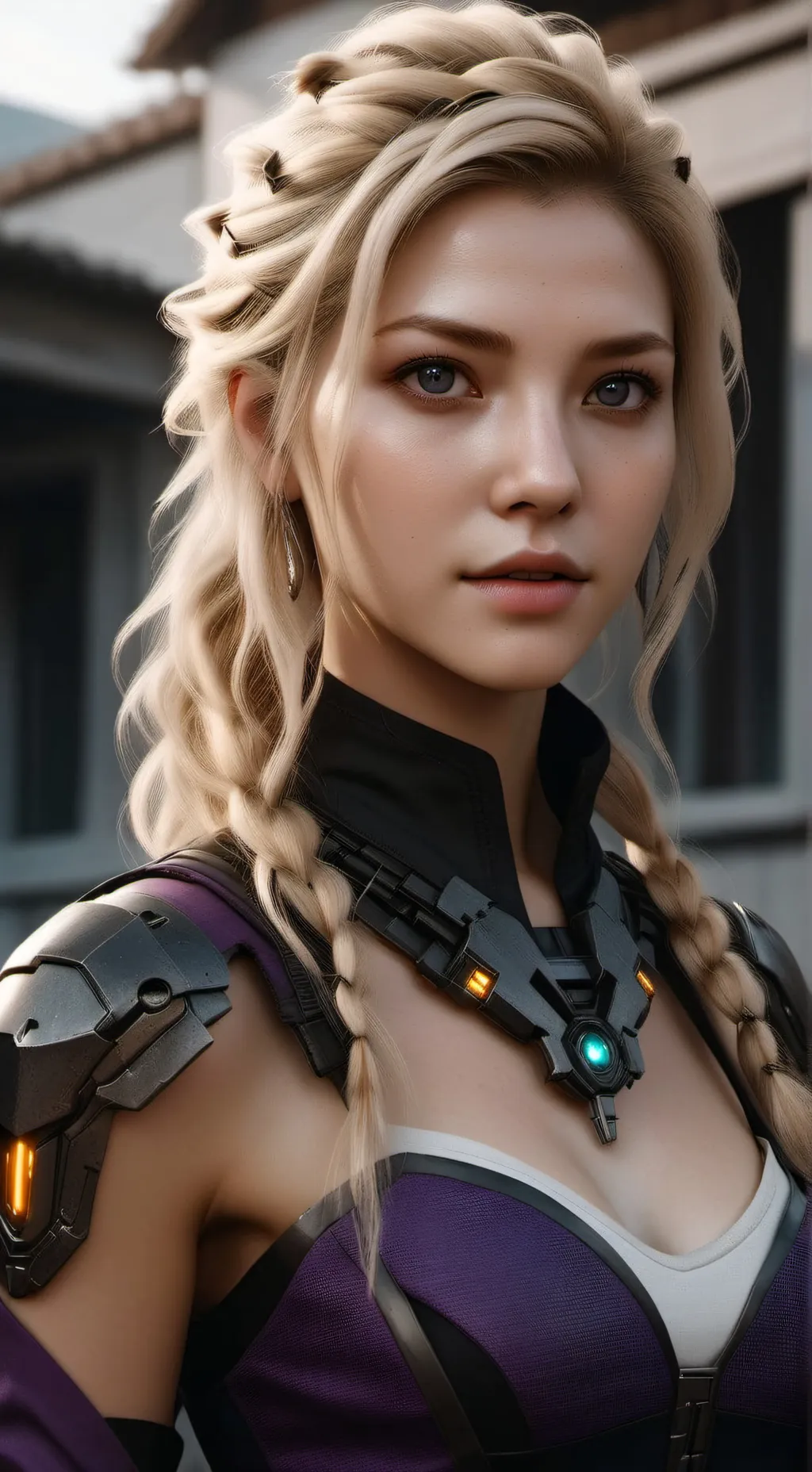 ai character: Yelena belova  background