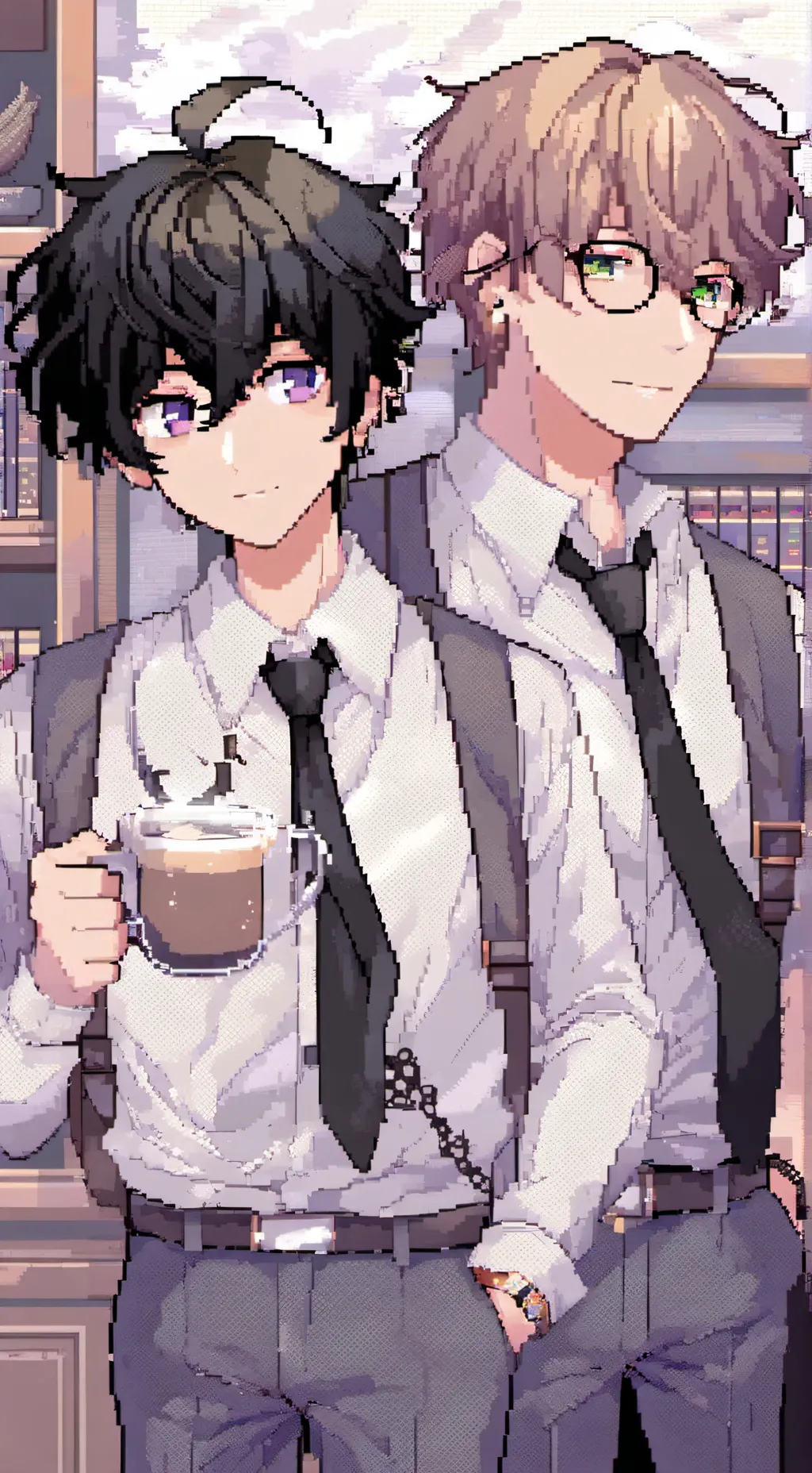 ai character: hogwarts blairon  background